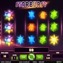 DazardBet - Starburst Slot Game von NetEnt